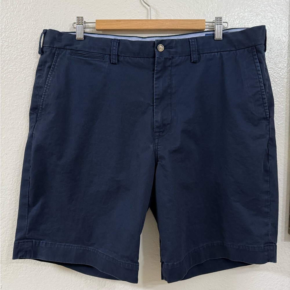 POLO RALPH  LAUREN 9-Inch Stretch Classic Fit Chino Short - Mens Size 38 - Navy